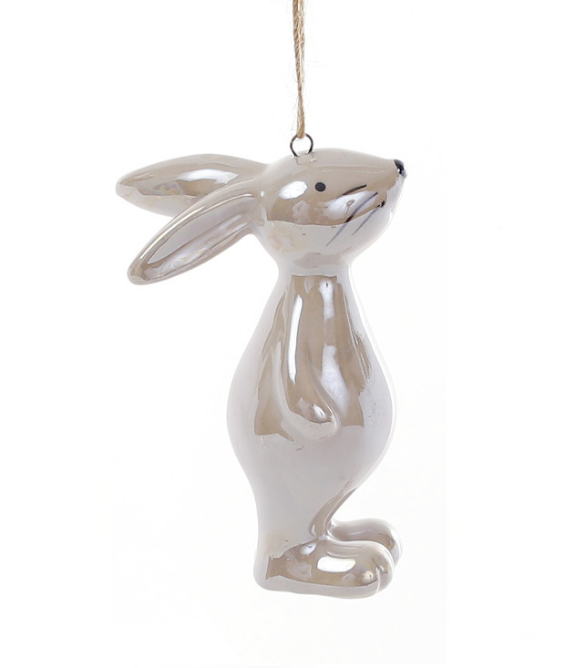 Кролик 8см сірий, фото 1