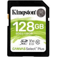 Карта пам'яті Kingston 128GB SDXC class 10 UHS-I U3 Canvas Select Plus (SDS2\/128GB)