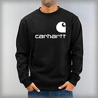 Чорний світшот carhartt | кофта топ
