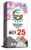 ANSERGLOB ВСТ 25 шпаклівка фасадна біла, 15 кг