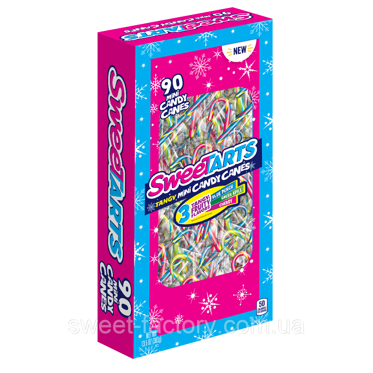 Карамельні тростини Sweetarts candy Canes 90s 382 g
