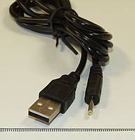 C022 Кабель перехідник USB — 2.5-0.7 мм штекер роз'єм конектор роз'єм живлення для блоків живлення планшета