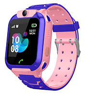 Дитячі розумні годинник smart watch TD07S GPS + камерою Pink