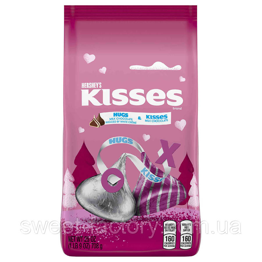 Kisses Hugs Milk Chocolate 708 g