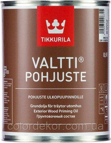 Антисептическая грунтовка для дерева Tikkurila Valtti Pohjuste 0,9 л - фото 1 - id-p1126054212
