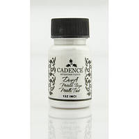 Фарба акрилова Dora Metallic Paint, 50 мл, Білий перламутровий, Cadence, CA019423_152