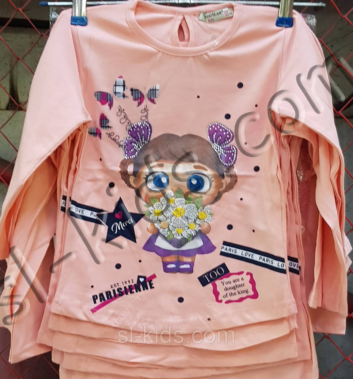 Реглан для дівчинки 1-5 років (пр. Туреччина)