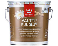 Атмосферостойкое масло для древесины Tikkurila Valti Oil 2,7 л