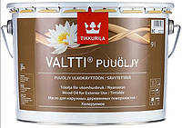 Атмосферостойкое масло для древесины Tikkurila Valti Oil 9 л