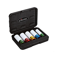 Тонкостінні ударні головки 15-22 мм — Vigor V2257