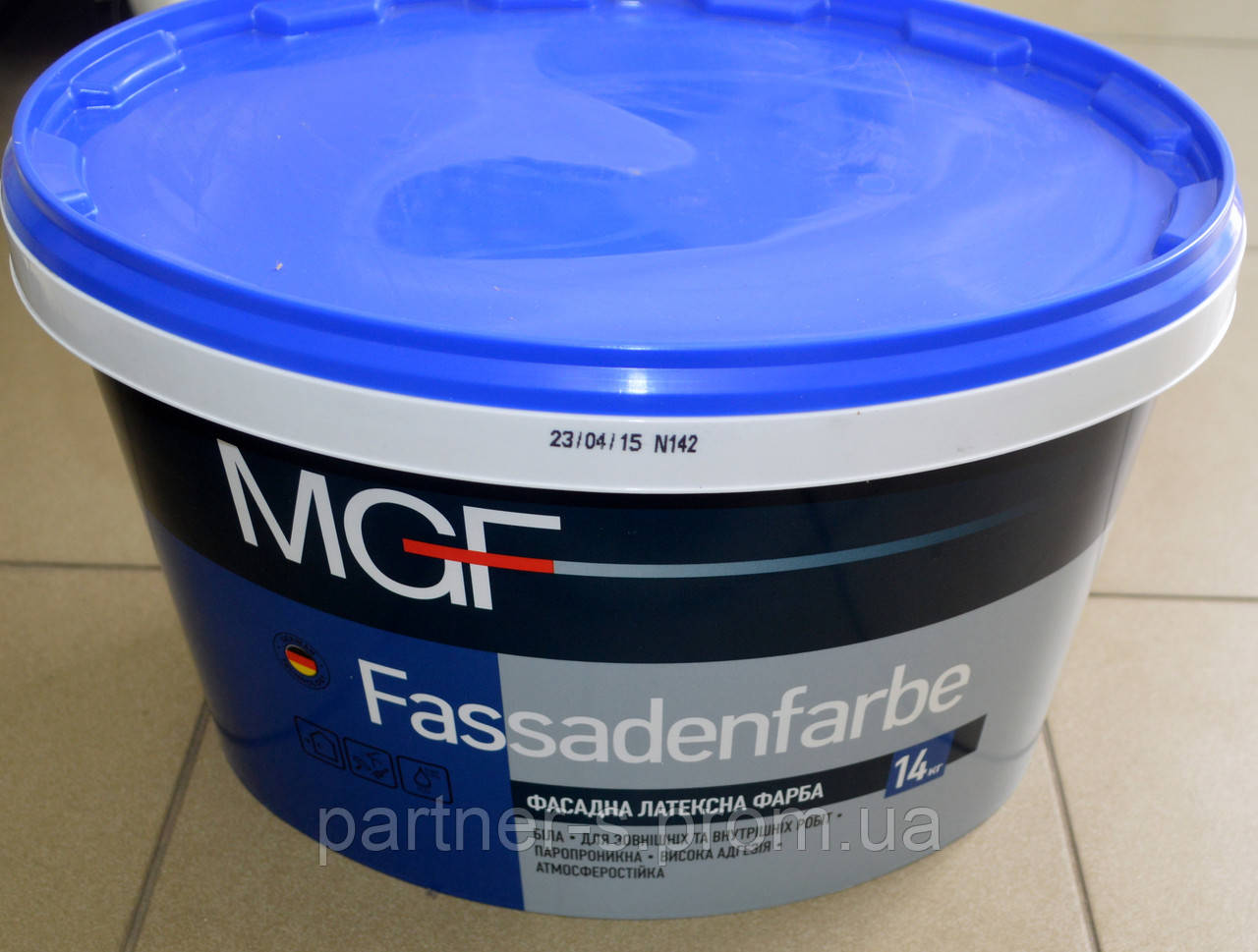 Фасадная Латексная Краска для Внешних и Внутренних Работ Fassadenfarbe ...