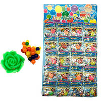 Декоративний кольоровий гідрогель із трояндою набір 20 шт.