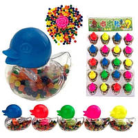 Гідрогель декоративний із трояндою розтушкою Качечка набір 20 шт.