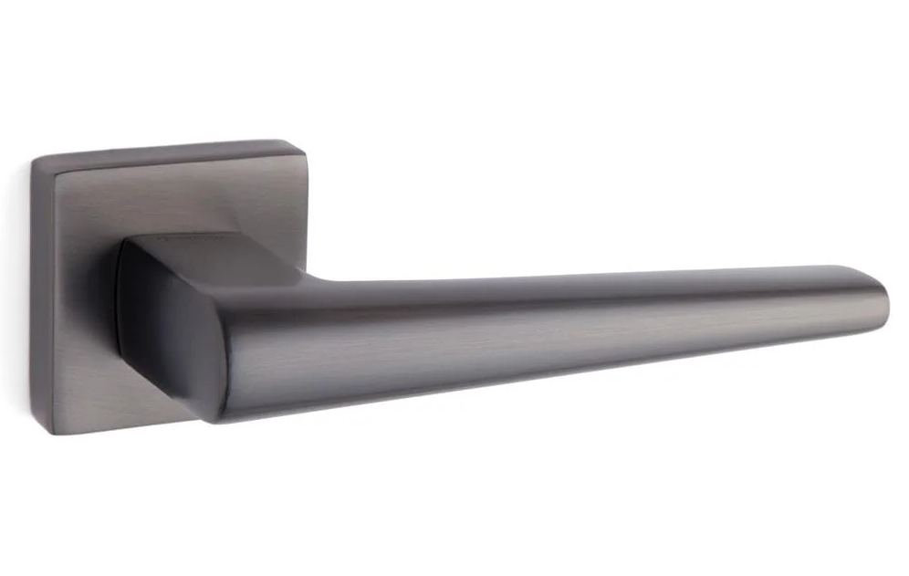 Ручка дверна System BUTTO 169 RO11 BBN чорний матовий нікель