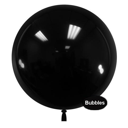 Шары "Bubbles". Колір: Чорний. Розмір: 222" (55 см). Пр-во: XV