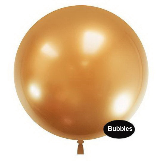 Шары "Bubbles". Колір: Золото. Розмір: 222" (55 см). Пр-во: XV