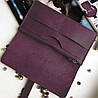 Гаманець гаманець, портмоне "HER" ручної роботи, натуральна шкіра+гравіювання, фото 5