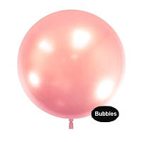 Шары "Bubbles".Цвет: Розовый. Размер:22" (55см). Пр-во:Китай
