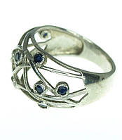 Кольцо серебряное с сапфиром 2101800152