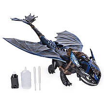 Dragons DreamWorks Дракон Великий Беззубик дихає вогнем. Оригінал Spin Master, фото 3