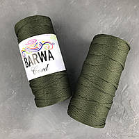 Шнур поліефірний 5мм без сердечника . колір Мілітарі