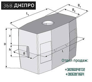 Кабельний колодязя зв'язку ККС-5-80