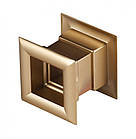 Решітка вентиляційна для дверей AWENTA TD14 золото колір