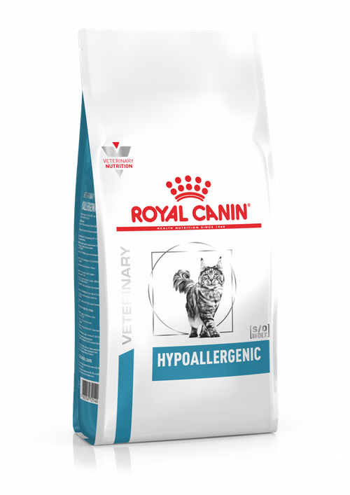 Royal Canin (Роял Канін) Hypoallergenic лікувальний корм для кішок при харчової алергії/непереносимості, 2.5 кг