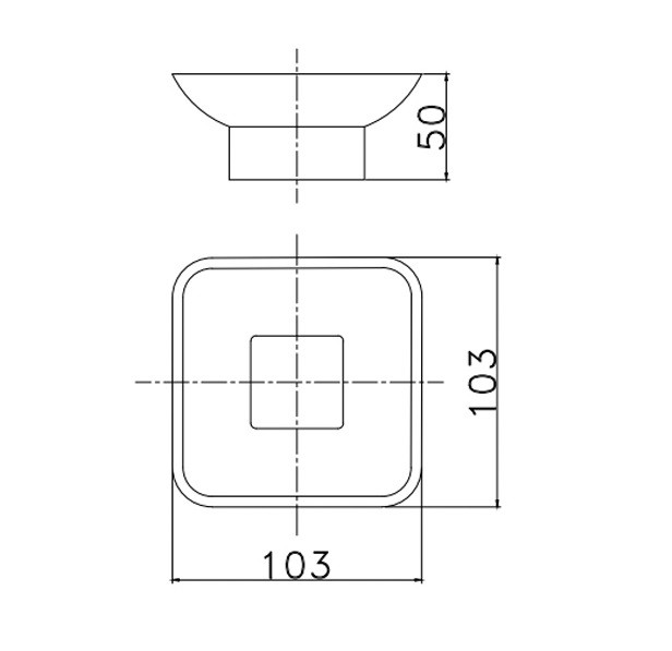 Мыльница настенная черная ASIGNATURA Unique 85602802 Мыльница настенная черная ASIGNATURA Unique 85602802