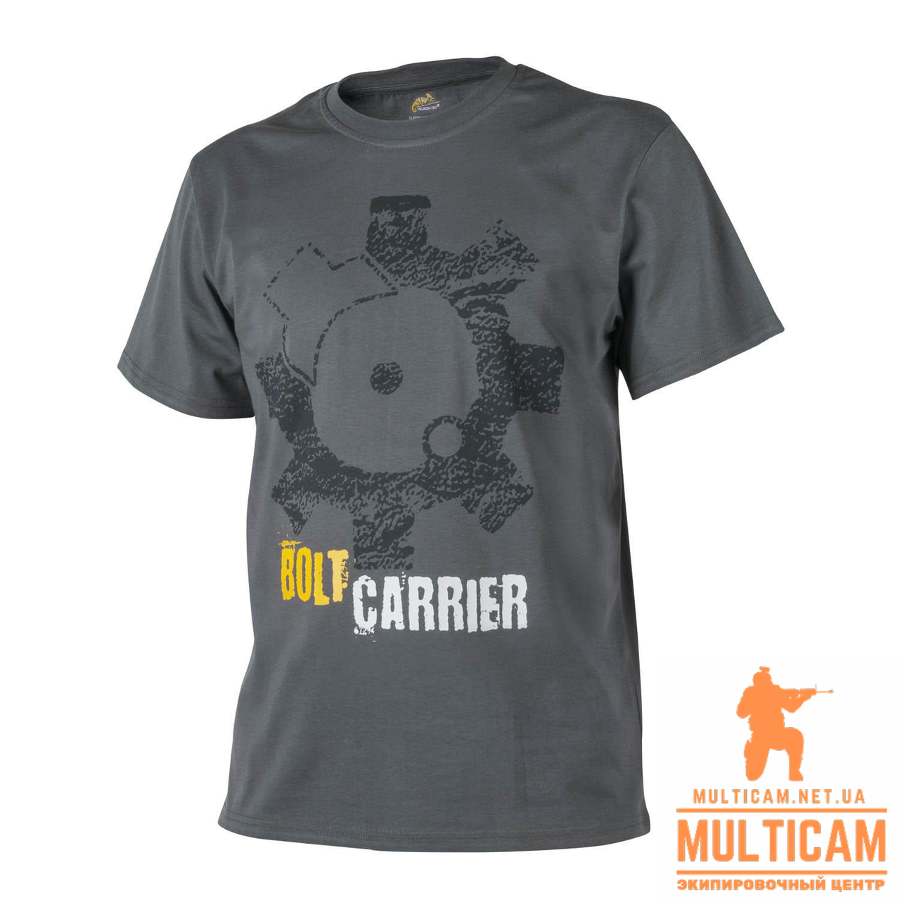 Футболка Helikon-Tex® T-Shirt (Bolt Carrier) - Cotton - Shadow Grey
