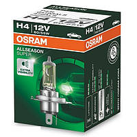Автомобильная лампа OSRAM ALL SEASON H4 12V 60/55W 64193ALS