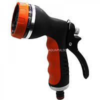 Пістолет поливальний 8-функціональний металевий Standart Aquapulse