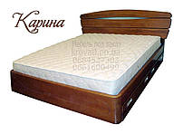 Ліжко дерев'яне двоспальне з ящиками "Каріна" kr.kn6.1