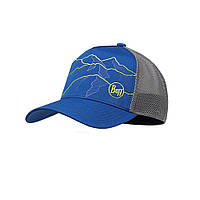 Кепка Buff Trucker Tech Cap Solid Cape Blue, M/L / 57.5