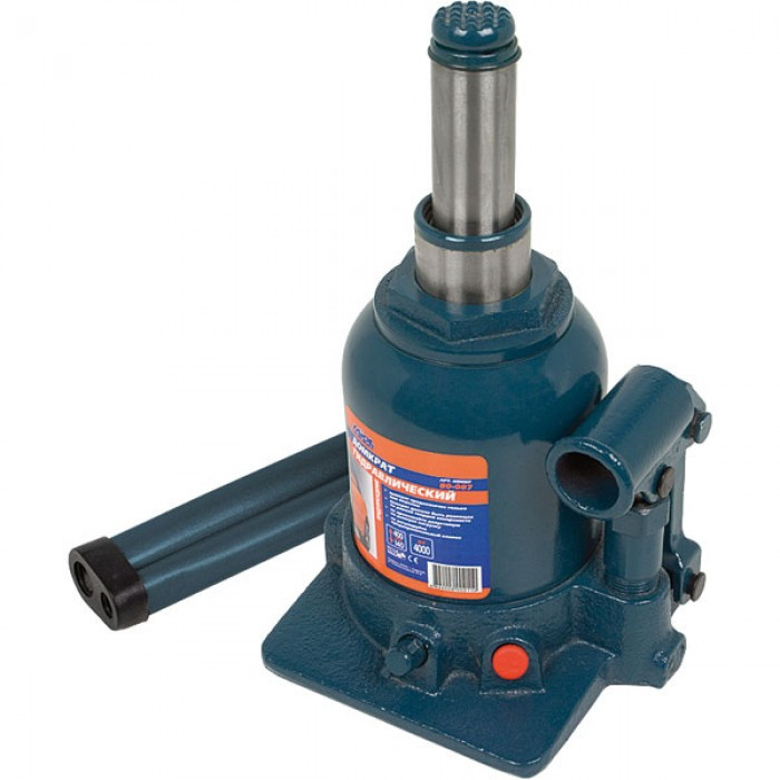 Домкрат телескопічний двухштоковый 4t Miol 80-087, фото 1