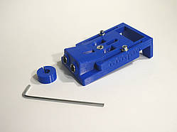 Кондуктор під косою шуруп, висувний фіксатор, аналог крег 9.5 мм