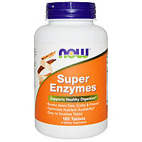 Super Enzymes NOW, 180 таблеток