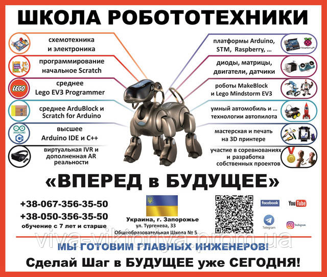 Школа Робототехніки Вперед у Майбутнє