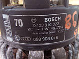 Генератор для Volkswagen Passat B5 Audi A4 B5 A6 C5 Skoda Felicia 2 1.3 1.6 1.8 Bosch 70A 0123310022 058903016, фото 4