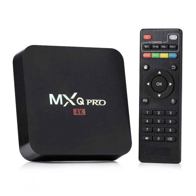 Смарт-тв приставка MXQ Pro 4K Android 7.1 1/8