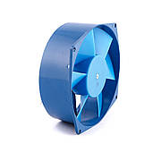 Вентилятор малий осьовий Бенето 150 синя