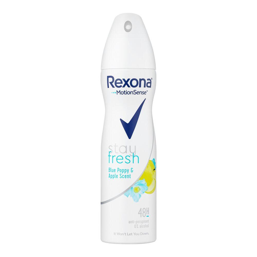 Дезодорант аерозольний Rexona Stay Fresh Blue Poppy & Apple Scent 150 мл.