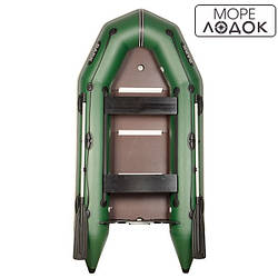 Надувний човен Барк BT-290S з жорстким дном фанерним
