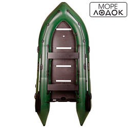 Човен під мотор Барк BN-310S з жорстким фанерним дном і пересувними сидіннями