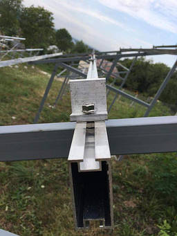 Поставка алюмінієвого профілю SPL-3, притисків та комплектуючих партнеру для домашньої сонячної станції.