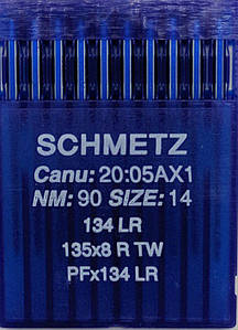 Голки Schmetz для Шкіри 134 LR (DPx5 LR) №90 для промислових швейних машин