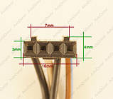 Роз'єм автомобільний 4-пін/контактний. Мама. Не герметичний. 10×4 мм. Оригінал. Б.У, фото 2