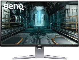 РК монітор BenQ EX3203R Metallic Grey (9H.LGWLA.TSE)