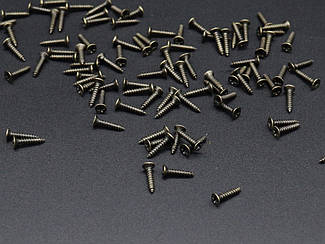 Саморіз. Колір "стара латунь". 2х10 мм