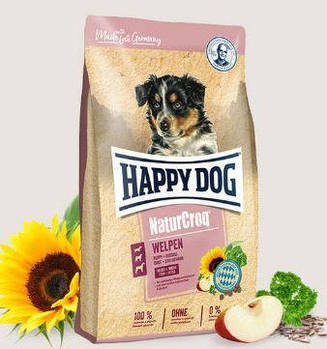 Сухий корм HAPPY DOG NaturCroq Welpen для цуценят всіх порід, 15 кг